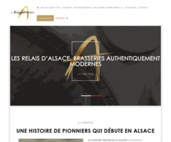 Lesrelaisdalsace.com(SITE OFFICIEL) Screenshot