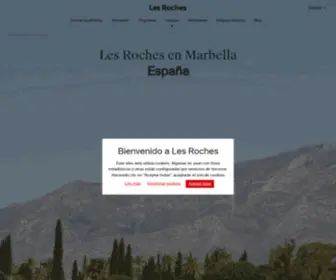 Lesroches.es(Universidad de direcci) Screenshot