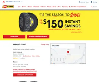 Lesschwab.com(Tires and Wheels for Sale) Screenshot