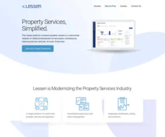 Lessen.com(Property Services) Screenshot