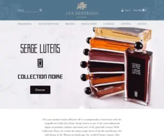 Lessenteurs.com(Les Senteurs) Screenshot