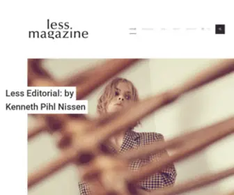 Lessmagazine.com(Home Less Magazine) Screenshot