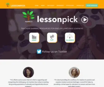 Lessonpick.com(My Site) Screenshot