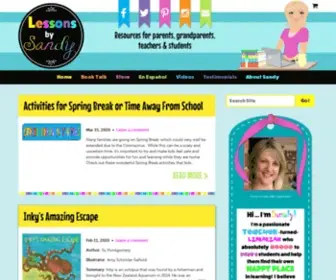 Lessonsbysandy.com(Lessons by Sandy) Screenshot