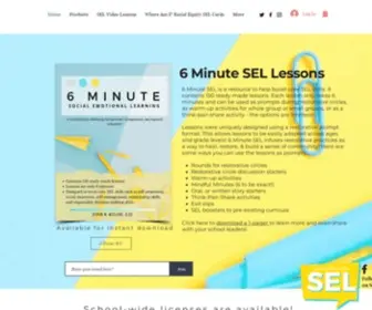 Lessonsforsel.com(6 Minute SEL) Screenshot