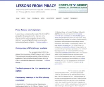 Lessonsfrompiracy.net(Lessons from Piracy) Screenshot