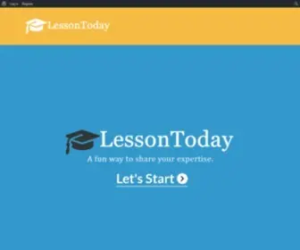 Lessontoday.com(Daily Video Lessons) Screenshot