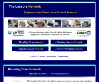 Lessors.com(The Lessors Network) Screenshot