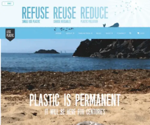 Lessplastic.co.uk(Less Plastic) Screenshot