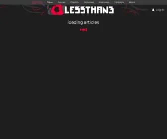 Lessthan3.com(Lessthan3) Screenshot