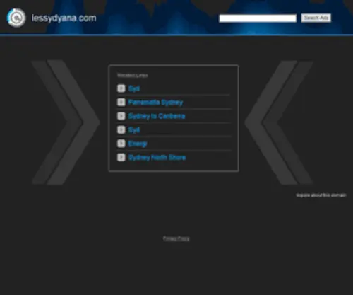 Lessydyana.com(Lessydyana) Screenshot