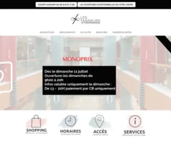 Lestanneurs.com(Votre centre commercial à Lille) Screenshot