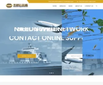 Lestarijayaraya.com(LJR Logistics) Screenshot