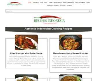 Lestariweb.de(Authentisch Indonesische Rezepte) Screenshot