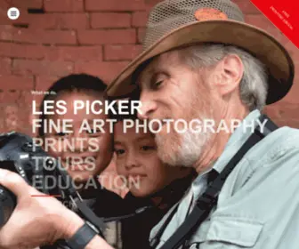 Lesterpickerphoto.com(Les Picker Fine Art Photography) Screenshot