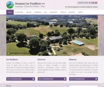 Lesteuilleres.com(Camping) Screenshot