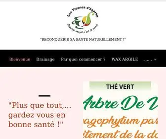 Lestisanesdagatha.fr(Les tisanes d'agatha) Screenshot