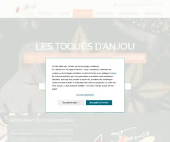 Lestoquesdanjou.com(Les Toqués d'Anjou) Screenshot