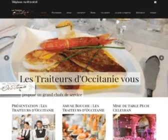 Lestraiteursdoccitanie.com(Les traiteurs d'Occitanie) Screenshot