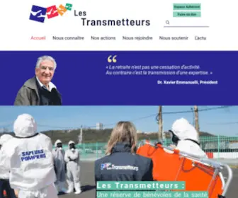 Lestransmetteurs.fr(Les transmetteurs) Screenshot