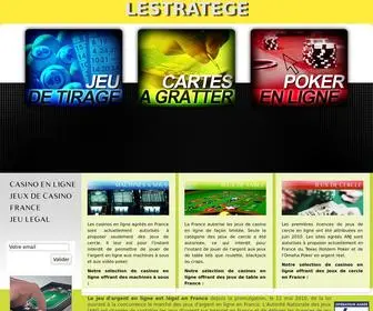 Lestratege.info(Sites) Screenshot