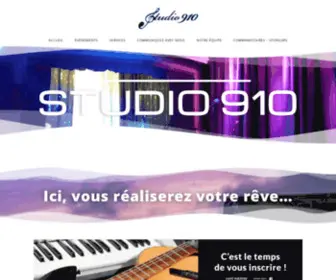 Lestudio910.com(Studio 910) Screenshot