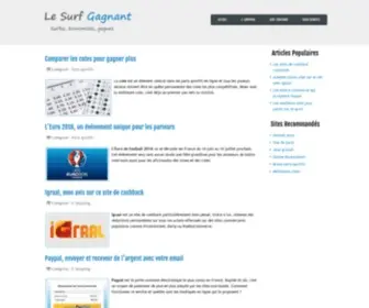Lesurfgagnant.com(Lesurfgagnant) Screenshot