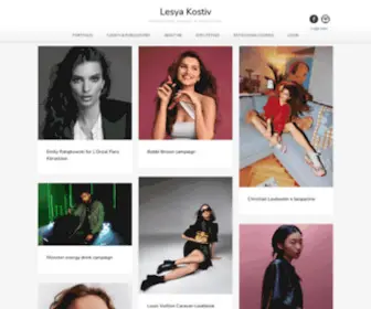 Lesyakostiv.com(Lesya Kostiv) Screenshot