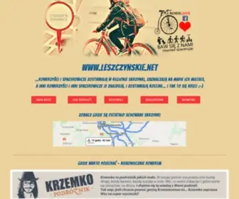 Leszczynskie.net(Rowery, Spacery, Nordic Walking) Screenshot