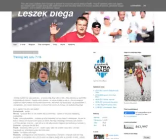 Leszekbiega.pl(Leszek biega (bo lubi)) Screenshot