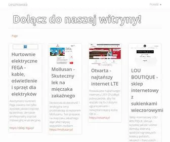 Lesznowola.waw.pl(Najlepsze strony w Lesznie) Screenshot