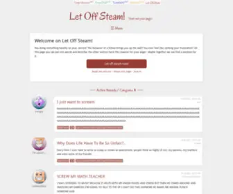 Let-OFF-Steam.net(Let Off Steam) Screenshot