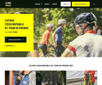 Letapeczech.cz(L'Etape Česká republika) Screenshot