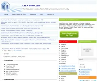 Letaroom.com(Room to Let) Screenshot