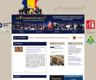 Letchadanthropus-Tribune.com(Le Tchadanthropus) Screenshot