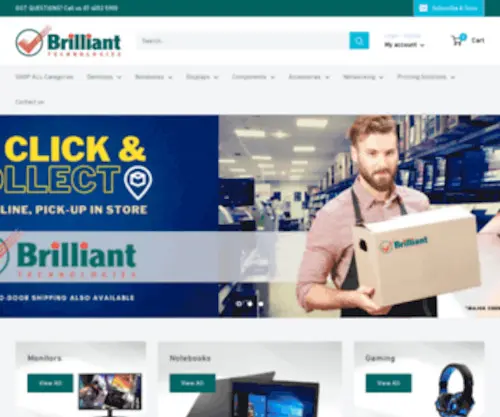 Letec.com.au(Shop online at Brilliant Technologies) Screenshot