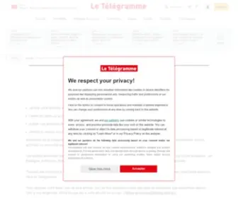 Letelegramme-Annonces.fr(Déposer) Screenshot