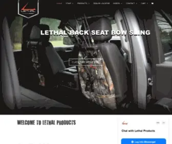 Lethalproducts.com(Lethal Products) Screenshot