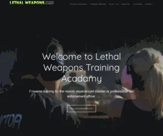 Lethalweaponstraining.com(Firearm Training School in Erie County) Screenshot