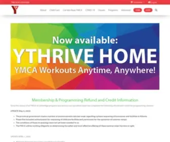 Lethbridgeymca.ca(Building Better Communities) Screenshot