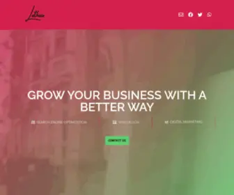 Letheio.com(Grow Your Business With a Better Way) Screenshot