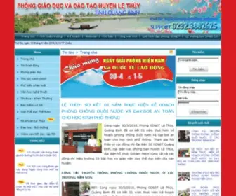 Lethuy.edu.vn(Phòng GD) Screenshot