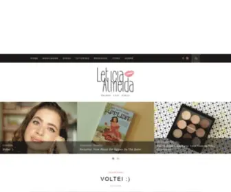 Leticiaalmeida.com(Maquiagem e Beleza) Screenshot