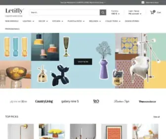 Letifly.com(Shop Curated Home Decor & Lighting for the Modern Home Shop Curated Home Decor & Lighting for the Modern Home) Screenshot