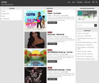 Letjamz.net(Home of Perfect Entertainment) Screenshot