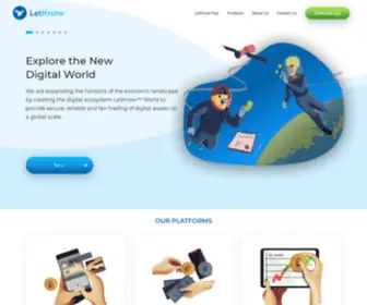 Letknow.com(LetKnow World) Screenshot
