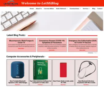 Letmiblog.com(Leads Your Way To The Success In Life) Screenshot