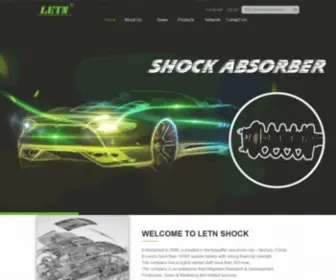 Letn-Shock.com(Taizhou LETN Shock Absorber Co) Screenshot