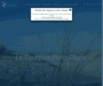 Letouquet.com(Le Touquet) Screenshot