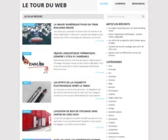 Letourduweb.fr(Le Tour du Web) Screenshot